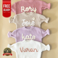 Personalized  Oversized Name Kids Sweater