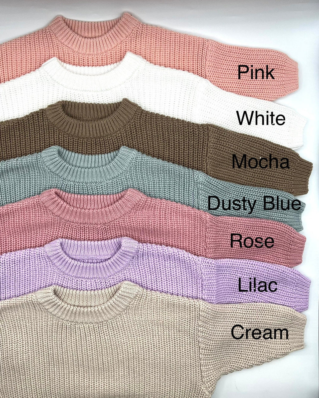 Personalized  Oversized Name Kids Sweater