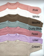 Personalized  Oversized Name Kids Sweater
