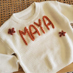 Personalized Baby Name Sweater