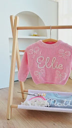 Personalized Baby Name Sweater